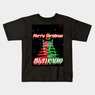 Bwn Radio Christmas Design Kids T-Shirt